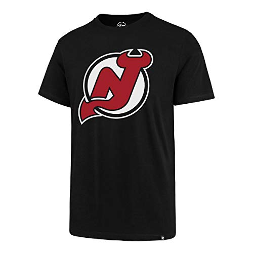 47 NHL T-Shirt New Jersey Devils Splitter Logo Brand Eishockey (M) von 47