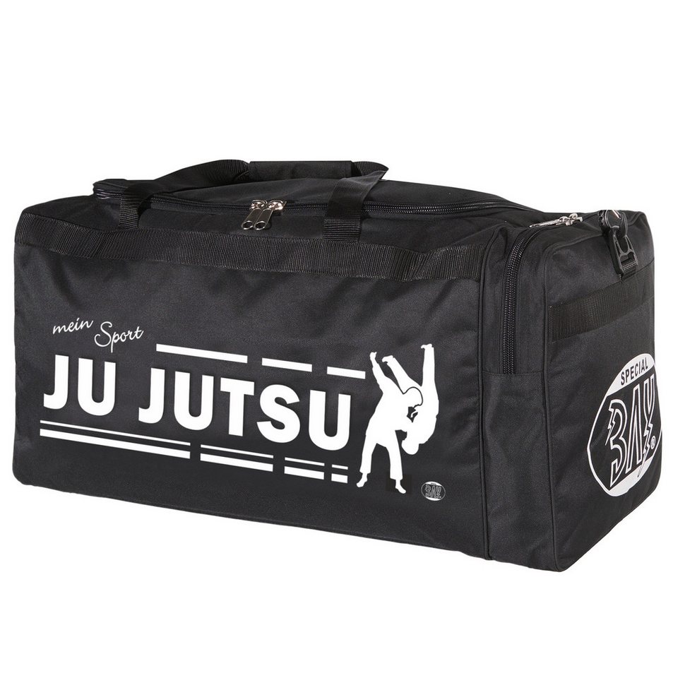 BAY-Sports Sporttasche mein Sport Ju Jutsu Trainingstasche schwarz 70 cm Taschen Ju-Jutsu (Stück), auffälliger und aufwendigen Druck, Erklärung Ihrer Leidenschaft von BAY-Sports