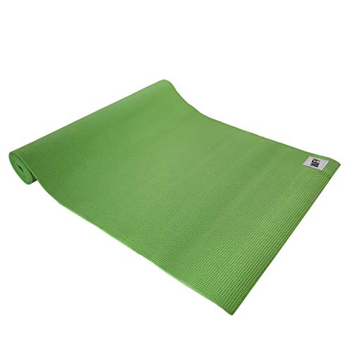 Yogamatte »Annapurna Comfort« - sehr rutschfest aus ECO-PVC hergestellt - die Matte Dank der rutschfesten Oberflächenstruktur angenehm bei Hautkontakt - zusätzlich ist die Matte rutschfest, strapazierfähig & langlebig. Maße: 183 x 61 x 0,5 cm - die ideale Unterlage für Yoga & Pilates grün von #DoYourYoga
