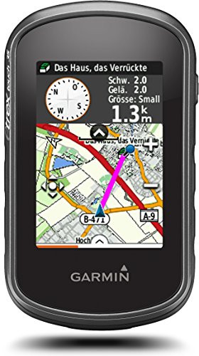 Garmin eTrex Touch 35 - GPS-Outdoor-Navigationsgerät mit Topo Active Europakarte, 2,6" Farbdisplay, vorinstallierten Aktivitätsprofilen, Barometer, ANT+ Schnittstelle, 3-Achsen-Kompass und 16 h Akku von Garmin