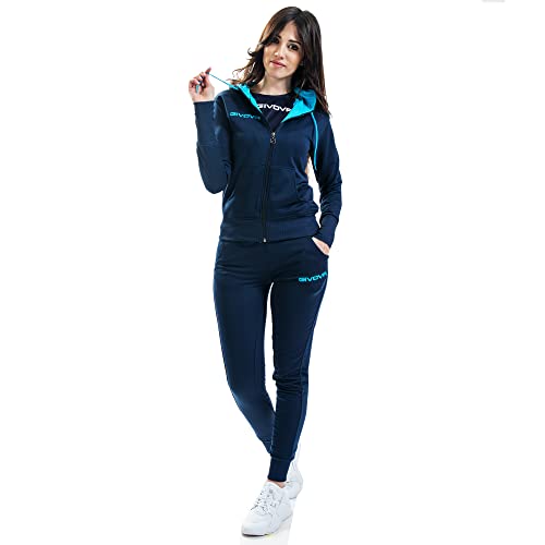 Givova Unisex Lady Anzug, blau/türkis, XL EU von Givova