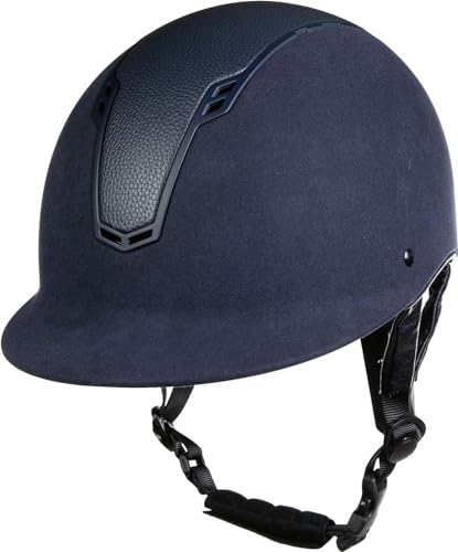 HKM SPORTS EQUIPMENT Damen Reithelm-Wien-Style Helm, dunkelblau, XXS/S von HKM