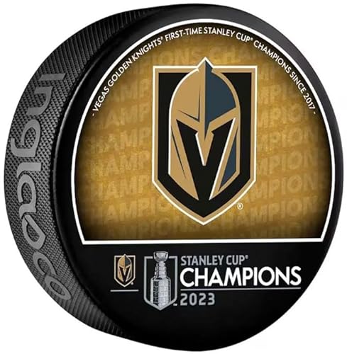 Inglasco Vegas Golden Knights 2023 Stanley Cup Champions Puck von Inglasco