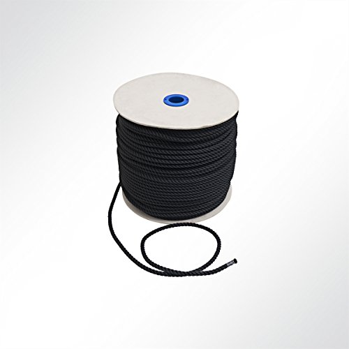 Polyester Seil Boot Ankerleine Festmacherleine Schnur Tau Abspannseil Zeltleine 12mm (10 m) von LYSEL