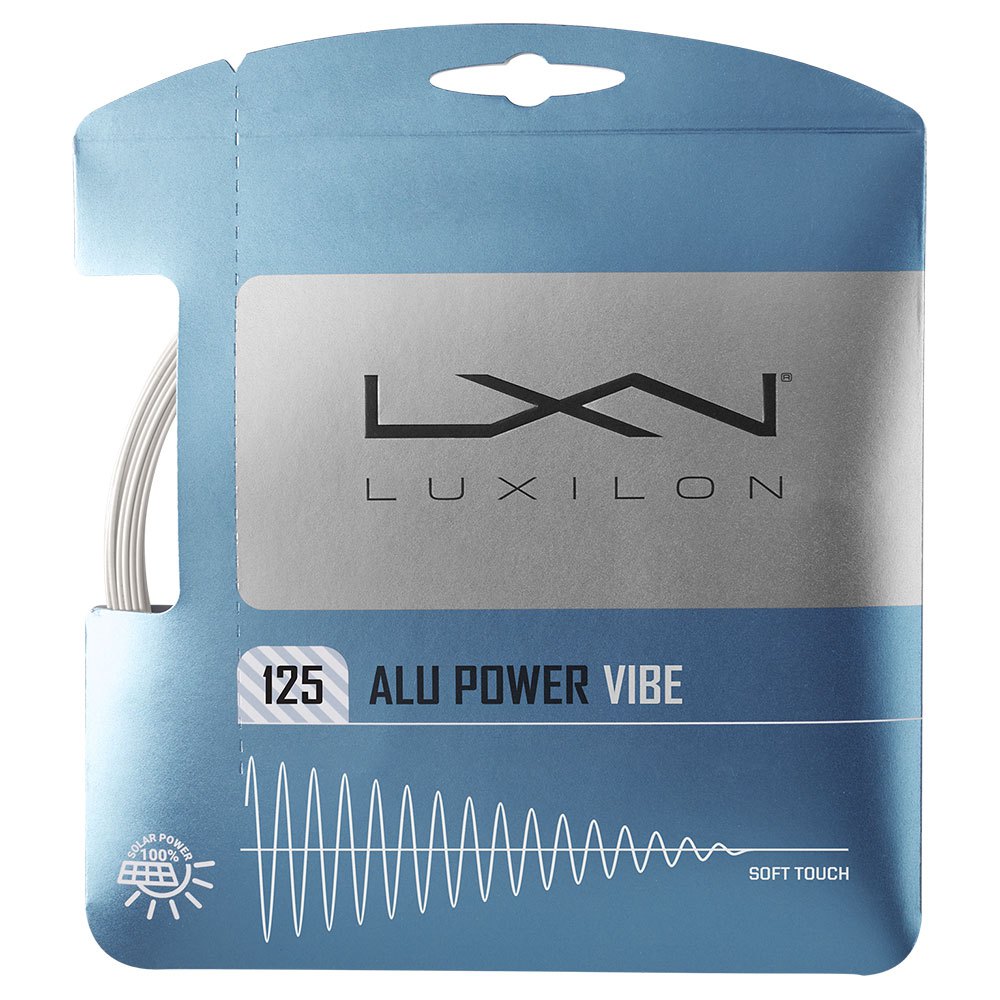 Luxilon Alu Power Vibe 12.2 M Tennis Single String Durchsichtig 1.25 mm von Luxilon