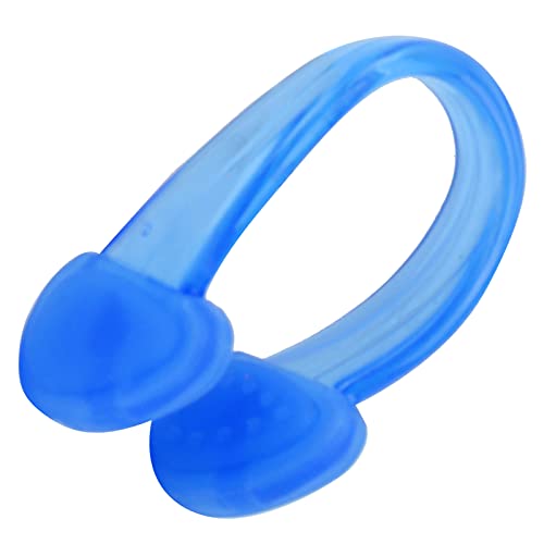 NIZUUONE Nasenklammern Zum Schwimmen, Weiche, wasserdichte Silikagel-Nasenklammern Zum Surfen (Blue) von NIZUUONE