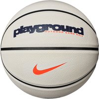 NIKE Everyday Playground 8P Graphic Outdoor Basketball 063 - light bone/midnight navy/black/total orange 7 von Nike