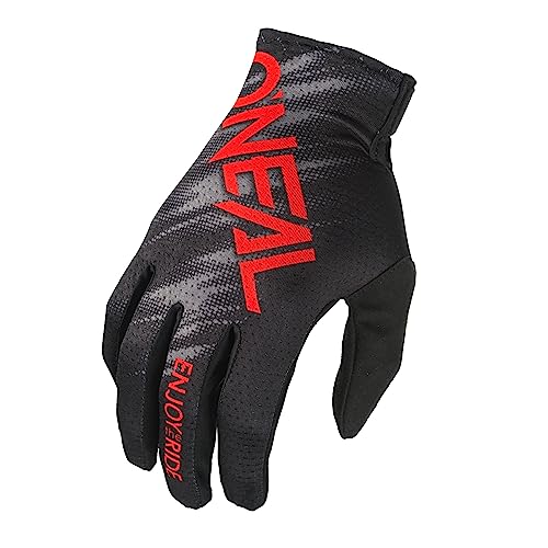 O'NEAL | Fahrrad- & Motocross-Handschuhe | MX MTB DH FR Downhill | Passform, Luftdurchlässiges Material | Matrix Glove Voltage V.24 | Erwachsene | Schwarz Rot | Größe S von O'NEAL
