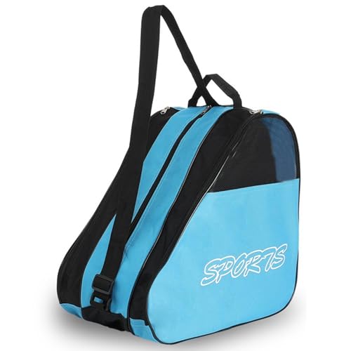 Rurunklee Schlittschuhtasche, Inliner-Tasche für Erwachsene und Kinder, Eishockey-Bag, ideal für Rollschuhe und Eislaufschuhe von Rurunklee