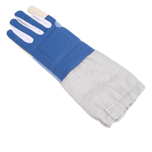 Professioneller Fechthandschuh für Linkshänder, Anti-Rutsch-Handschuh für Florett-, Degen- und Säbelfechtspiele und Training (S für Größe 6 7 8 9 10) von Socobeta
