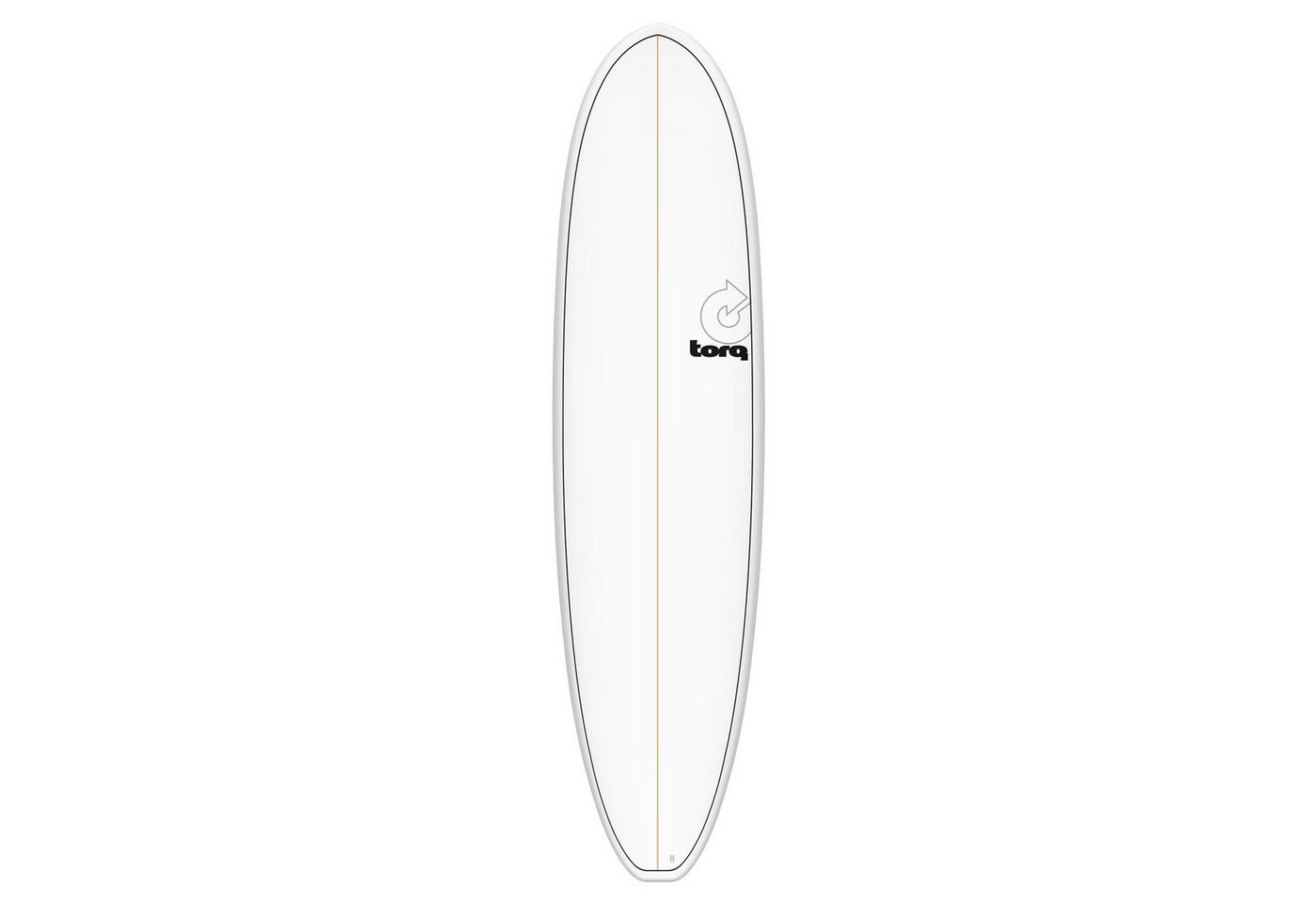 TORQ Wellenreiter Surfboard TORQ Epoxy TET 7.4 V+ Funboard Pinlines, Funboard, (Board) von TORQ