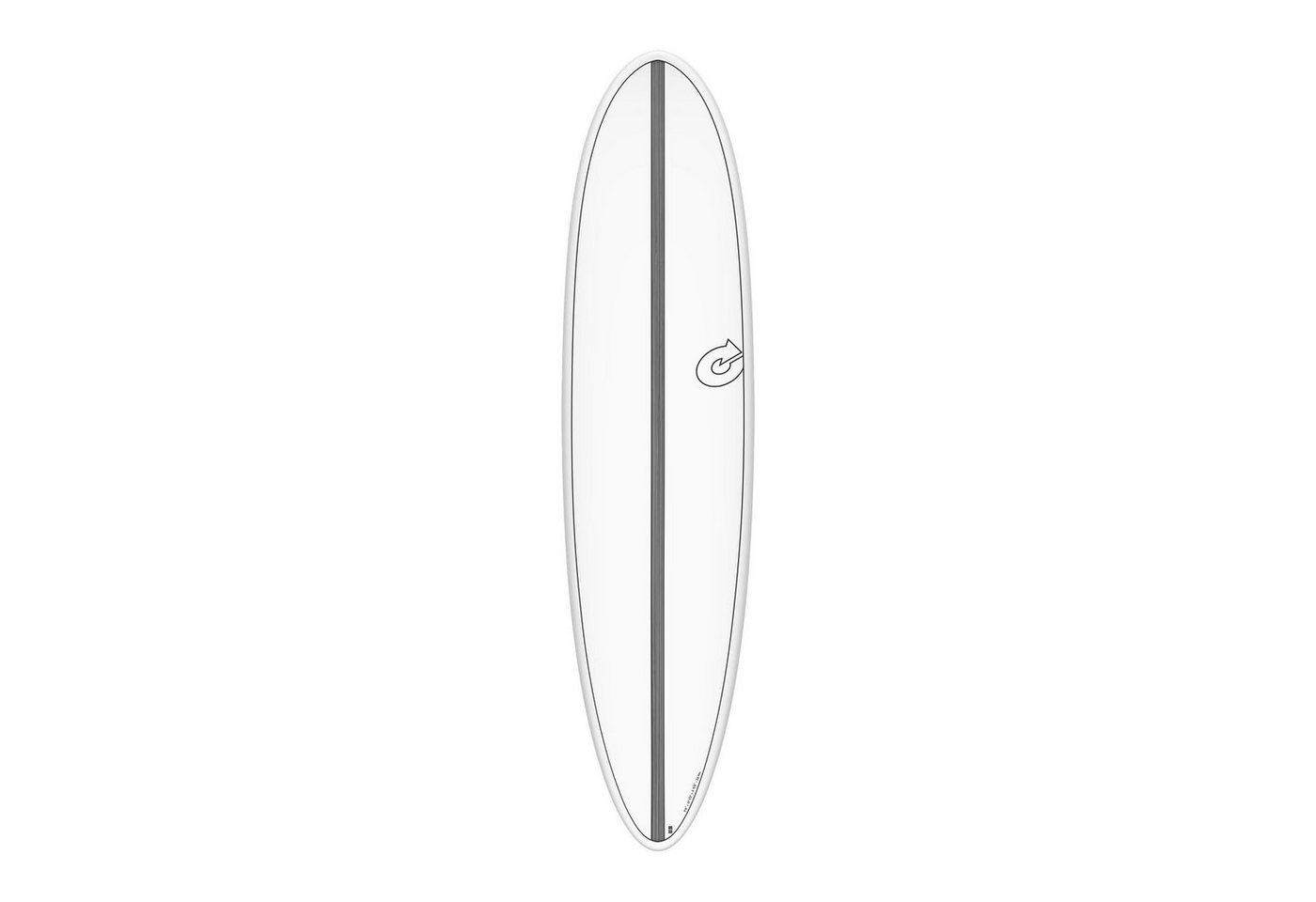 TORQ Wellenreiter Surfboard TORQ Epoxy TET CS 7.6 Funboard Carbon, Funboard, (Board) von TORQ