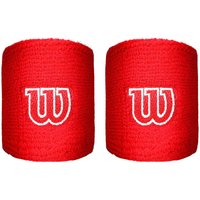 Wilson Wristband Schweißband 2er Pack Rot von Wilson