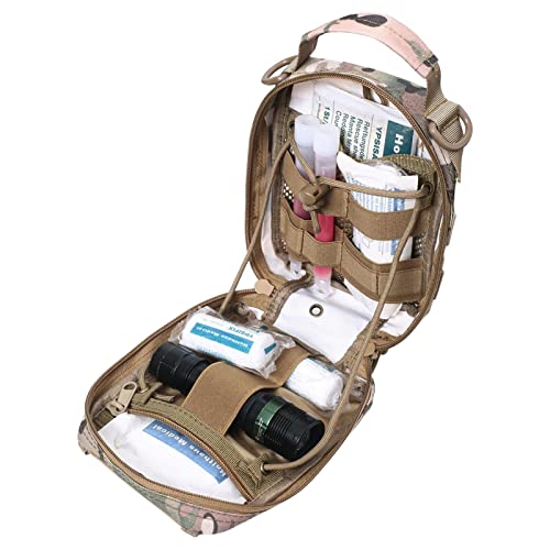 Yajimsa Erste-Hilfe-Tasche - Tragbares Camping-Erste-Hilfe-Set | Kletter-Notfalltasche Utility Notfälle Erste-Hilfe-Kit Survival für Camping Wandern von Yajimsa