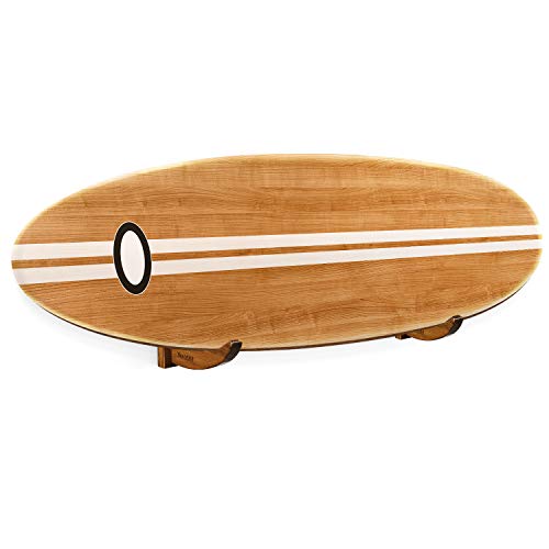 Yes4All Holz Surfboard Wandhalterung Surfboard Halter Paddle Board Wandhalterung Paddel Board Wandhalter für Aufbewahrung, Display und Dekoration - Paar von Yes4All