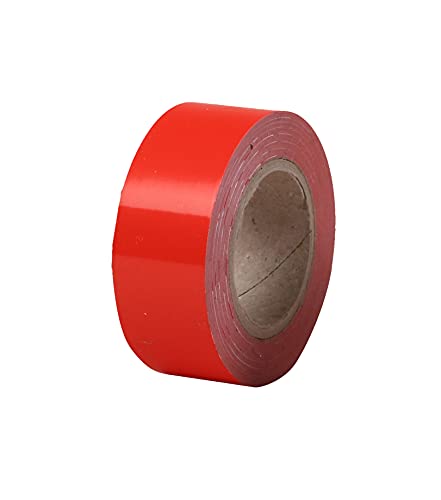 Zéfal Unisex – Erwachsene Tubeless Tape Felgenband, Rot, 25 mm von Zéfal