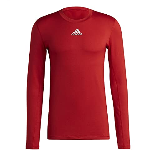 Adidas Mens TF LS TOP CR M Sweatshirt, Team Power red, L von adidas