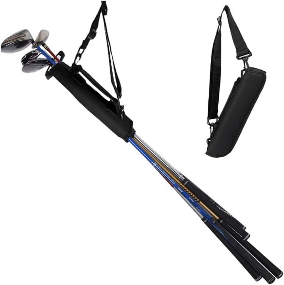 autolock Golfschläger + Golfbag Mini Golfschlägertasche Leicht Schulterträger Driving von autolock