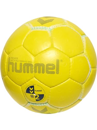 hummel Premier Hb Unisex Erwachsene Handball Yellow/White/Blue von hummel