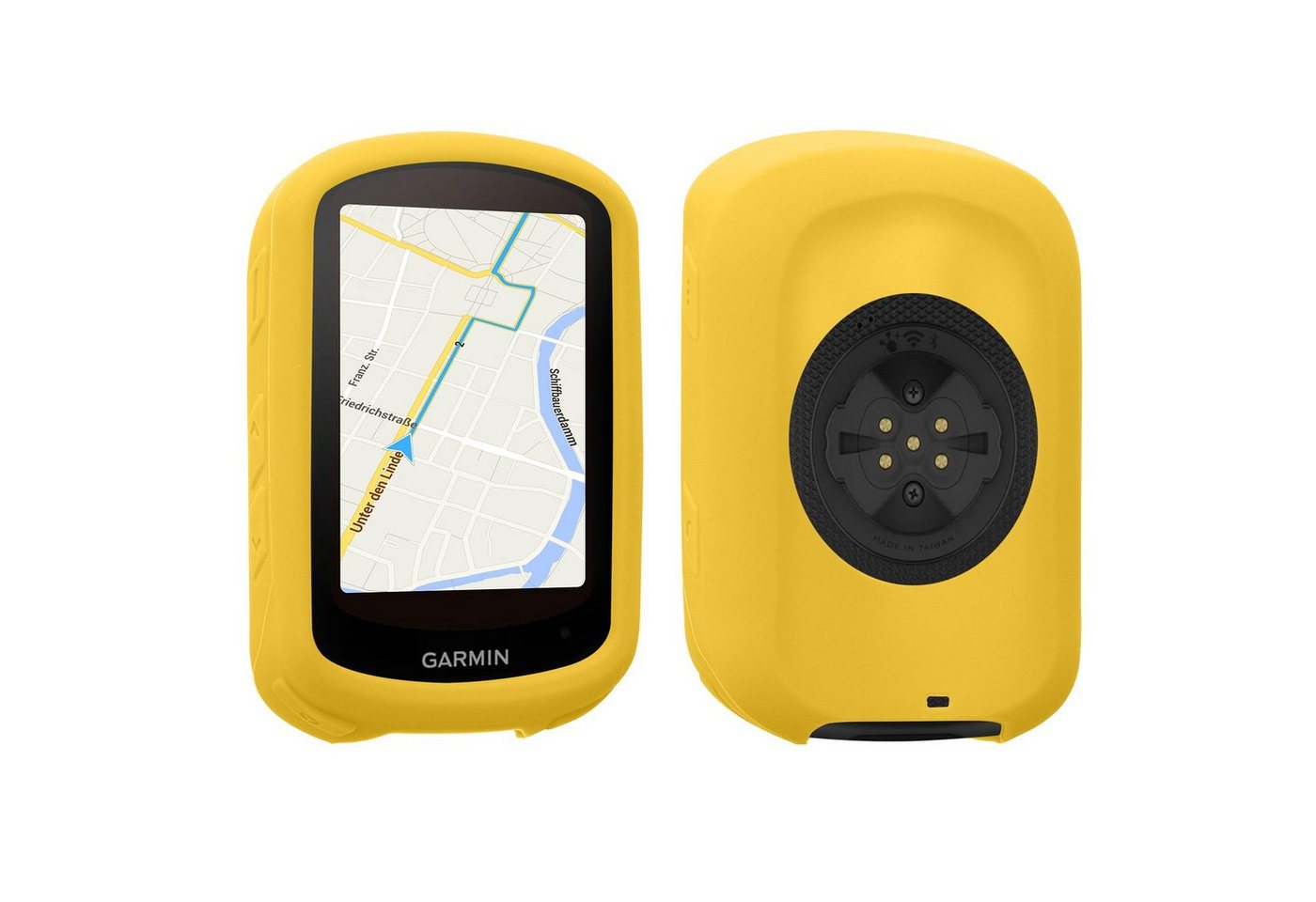 kwmobile Backcover Hülle für Garmin Edge 840 / Edge 540, Silikon GPS Fahrrad Case Schutzhülle von kwmobile