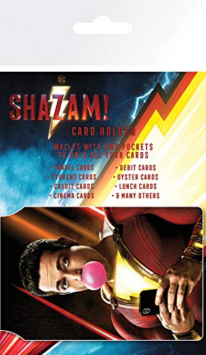 Shazam! Key Art EC-Kartenhülle Kartenetui Für Fans Und Sammler 10x7 cm von 1art1