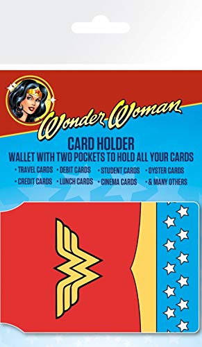 Wonder Woman DC Comics EC-Kartenhülle Kartenetui Für Fans Und Sammler 10x7 cm von 1art1
