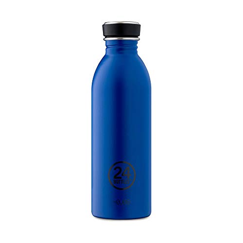 24Bottles Urban, Trinkflasche Unisex – Erwachsene,Blau (Dunkelblau), 500 ml von 24Bottles