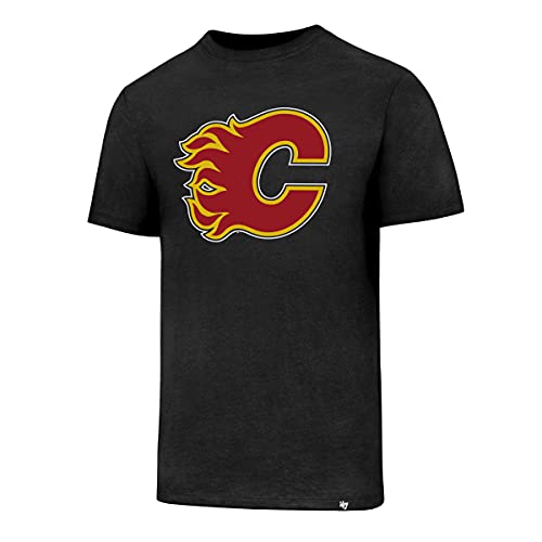 '47 NHL T-Shirt Calgary Flames Club Logo Brand Eishockey (S) von '47