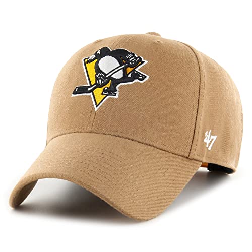 '47 Brand Snapback Cap - NHL Pittsburgh Penguins Camel beige von '47