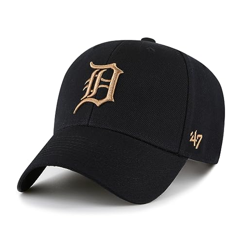 '47 Detroit Tigers Black MLB Most Value P. Snapback Cap - One-Size von '47