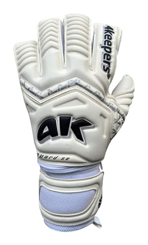 4Keepers Goalkeeper Gloves Guard Classic MF Jr S836314 Torwarthandschuhe, Jugend, Unisex, Weiß, 7 von 4Keepers