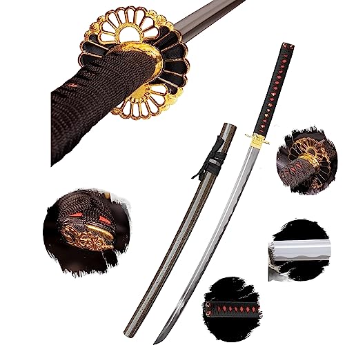 Einmalig Katana Schwert Scharf Echt Zum Training Metall Stahl 1045 Samurai 100% Handarbeit nur für Erwachsene - 18 Jahre erforderlich DS077 von 57 SPECIAL REPLICAS