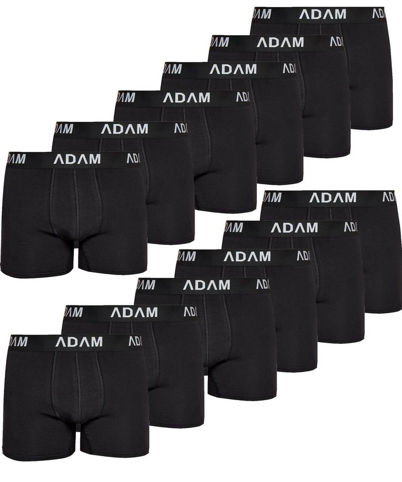 ADAM JEANS Boxershorts Boxer-1 (12-St., 2er Set, 6er Set, 8er Set, 10er Set, 12er Set) Boxershorts Herren Boxer Shorts Männer Unterhosen Trunks Underwear von ADAM JEANS