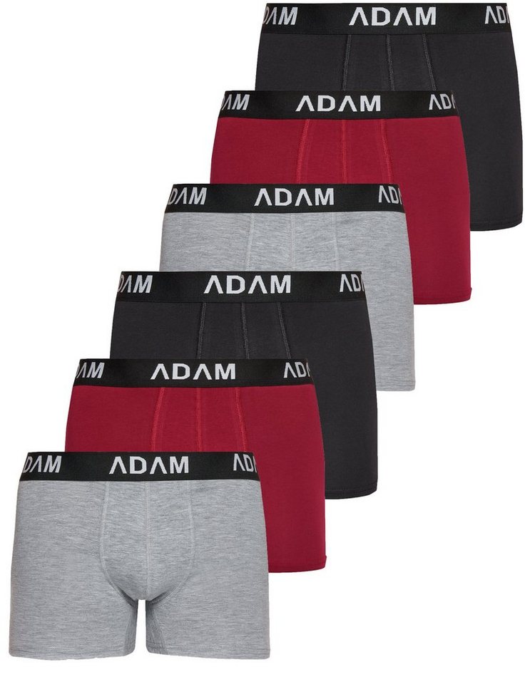 ADAM JEANS Boxershorts Boxer-1 (6-St., 2er Set, 6er Set, 8er Set, 10er Set, 12er Set) Boxershorts Herren Boxer Shorts Männer Unterhosen Trunks Underwear von ADAM JEANS