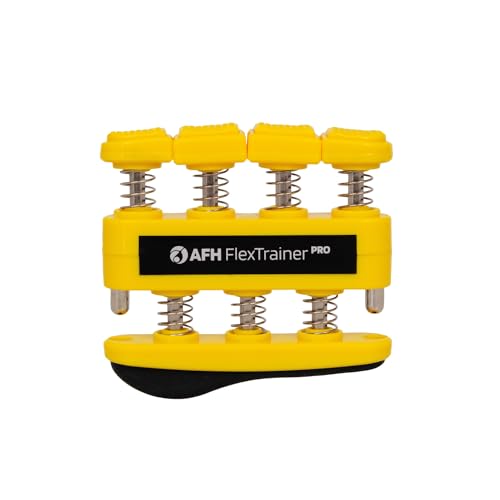 AFH FlexTrainer Pro Fingertrainer Handtrainer gelb = leicht = ca. 0,27-0,99 kg oder ca. 0,6-2,2 lbs von AFH Webshop