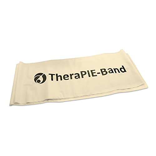 Therapie Band | Übungsband | Fitnessband | Trainingsband | ca. 2 Meter | Widerstand: extra leicht | beige von AFH Webshop