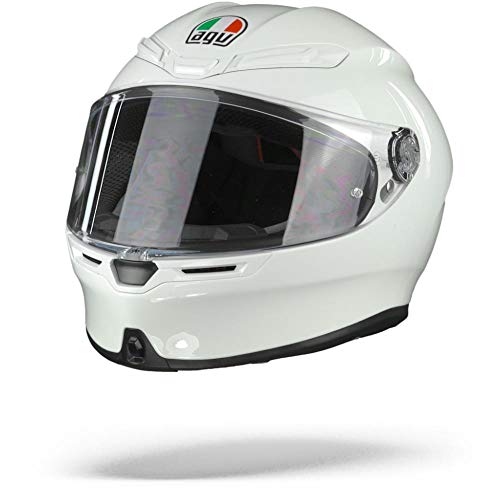 AGV K6 Motorrad Helm, Weiß, XXL von AGV