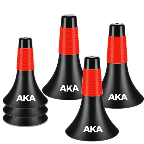 AKA SPORTS GEAR 3 Rip Cone Set, Agility Training Sport Cone, 9 Zoll Marker Cones mit Grip, für Basketball Training Cones für und andere Sporttraining von AKA SPORTS GEAR