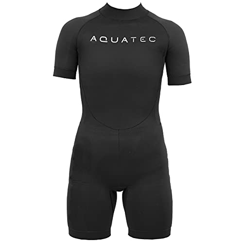 AQUATEC Shorty Neoprenanzug für Kinder - Jungen/Mädchen/Kinder Neoprenanzug | Neopren Badeanzug für Wassersport und Schwimmen | Frühjahr/Sommer | 6X Größenoptionen (13-14 Jahre, 2 mm Dicke) von AQUATEC