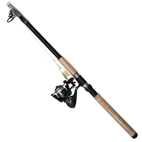Arapaima Fishing Equipment® Angelruten Set | Ruten und Rollen Combo | Hecht und Zander | 270 cm von Arapaima Fishing Equipment