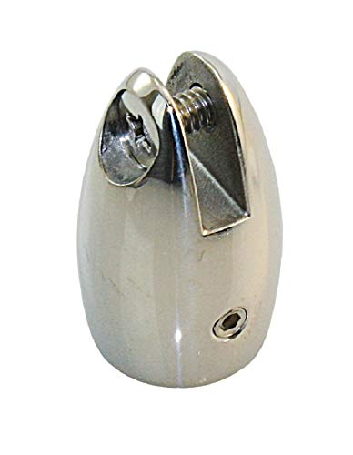 ARBO-INOX - Endkappe mit Gabel - Edelstahl A4 - für 22mm oder 25mm Rohr (25mm) von ARBO-INOX