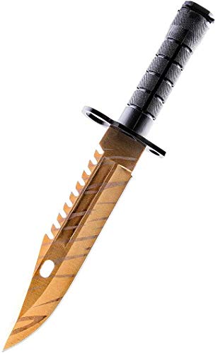 ARIKnives CSGO Bajonett Knife - Tiger Tooth - Trainer CSGO Knife Skin Counter-Strike Trainingsmesser Übungsmesser Jagdmesser Bayonet - Bundle von ARIKnives