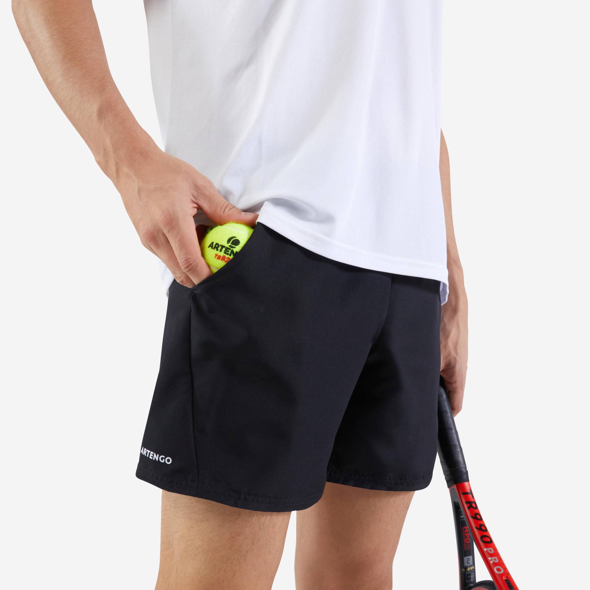 Herren Tennishose - Essential schwarz von ARTENGO