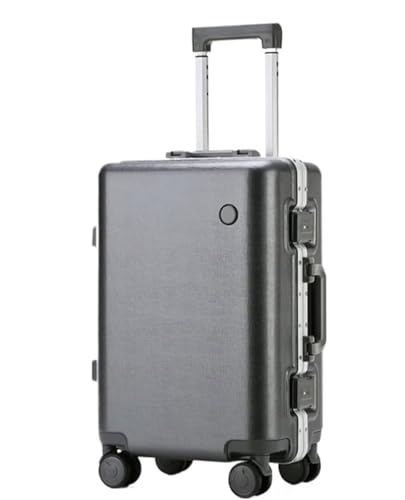 ASHSDI Koffer Reisekoffer Trolley Multifunktionaler Trennwand-Trolley, Leichtes Passwort-Reise-Hartschalen-Handgepäck Boardcase Handgepäck (Color : E, Size : 26in) von ASHSDI