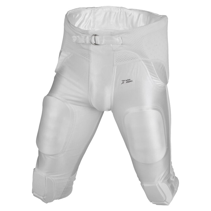 Active Athletics American Football Hose 7 Pad "All in One" Gamepants - weiß Gr. XS von Active Athletics