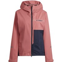 Adidas Multi RAIN.RDY 2.5-Layer Rain Jacket Damen Wetterschutzjacke rosa,wonred Gr. M von Adidas
