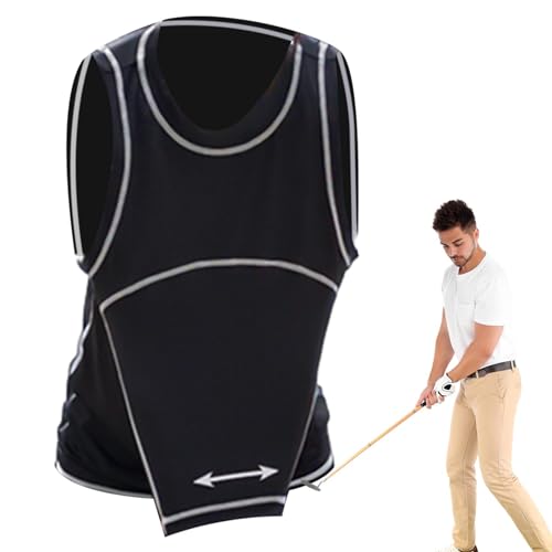 Aeutwekm Golf Aid Training – Golf Swing Shirt – Golf Swing Trainer Swing Shirt | Korrekturhemd-Schwung-Übungsgerät, atmungsaktive Golfhilfe, Golf-Trainingsausrüstung für Männer und Frauen von Aeutwekm