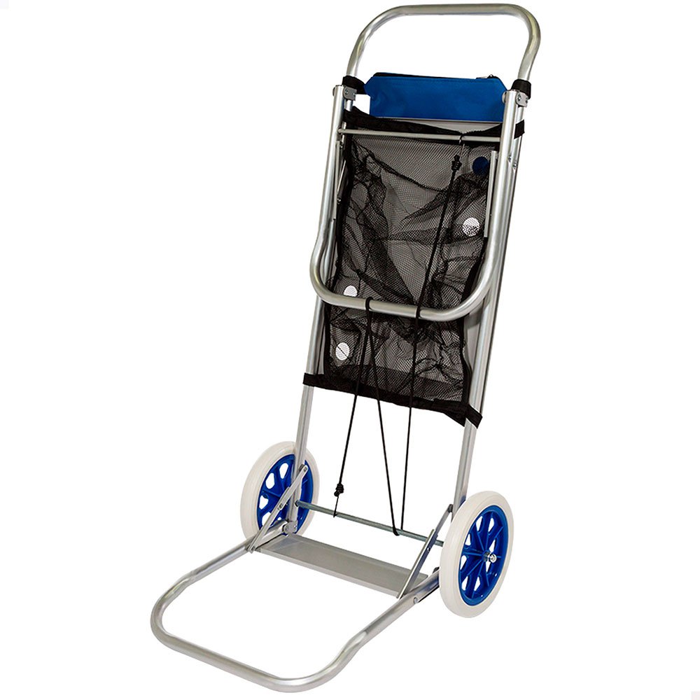 Aktive Chair Mover Trolley Beach 52x37x105 Cm Blau,Grau von Aktive
