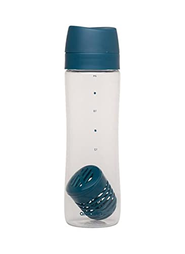 Aladdin Infuse Trinkflasche 0.7L Blau – Herausnehmbarer Einsatz - Doppelt Auslaufsicherer Deckel - Geruchs- und Fleckenfest - Wasserflasche BPA-Frei - Spülmaschinenfest von Aladdin