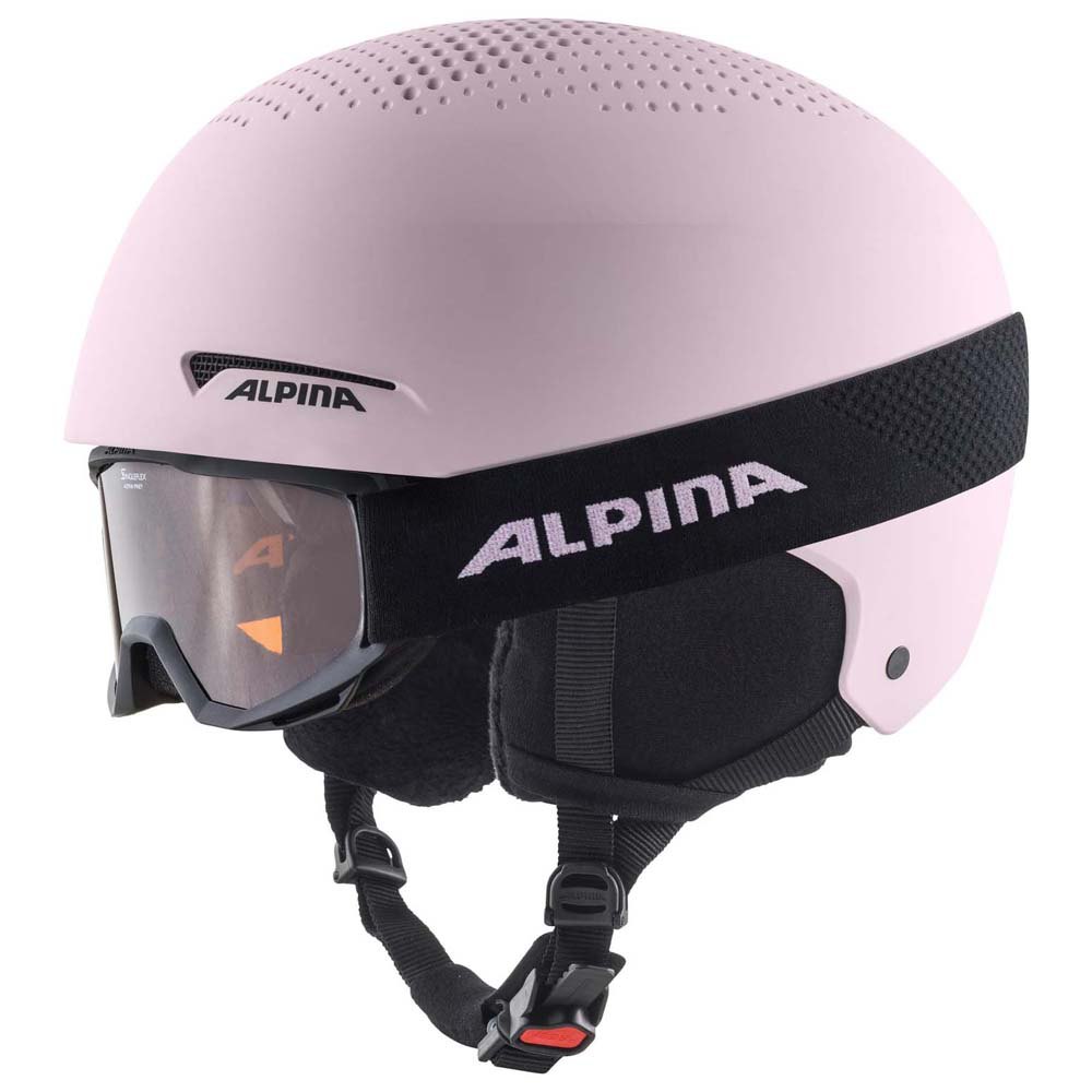 Alpina Snow Zupo Set Helmet Rosa 48-52 cm von Alpina Snow